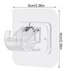 Bathroom Holder Powerful Free Punching Rod Hanging Clip Door Hanger Storage Rack Curtain Rod Hook