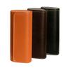 Leather Eyewear Case Travel Storage Organizer With Keychain For Men Women Children
