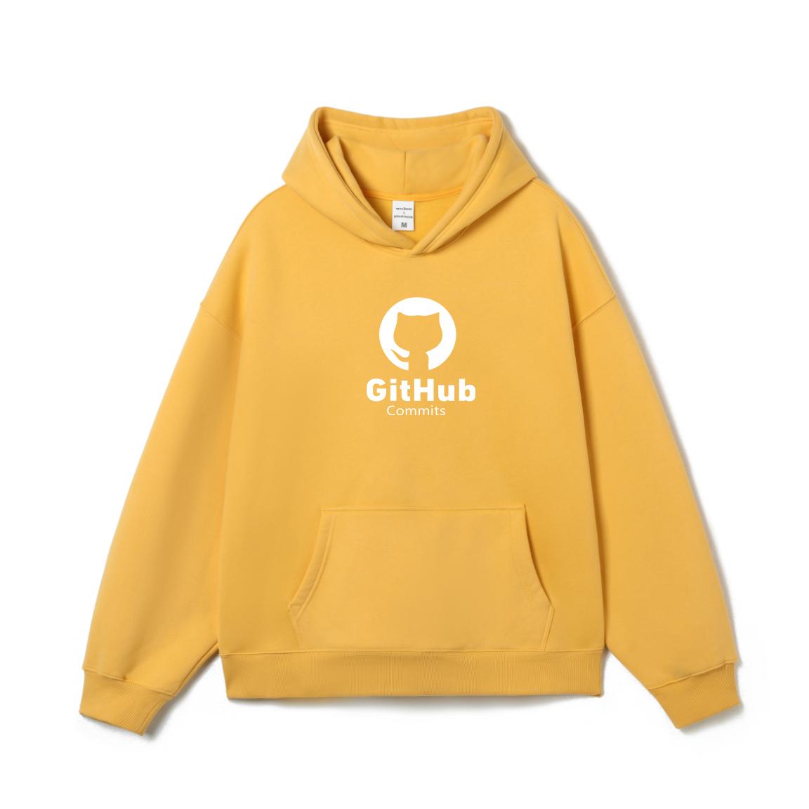 Худи Github Худи для программиста Худи с котенком Женское худи Худи для пары Свитшот с круглым вырезом Свободный повседневный топ Женский топ Худи 3XL 4800₽