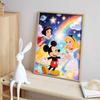 Disney Diamond Painting Kit Full Diamond Round Snow White Alice Mickey Home Decor Craft Gift