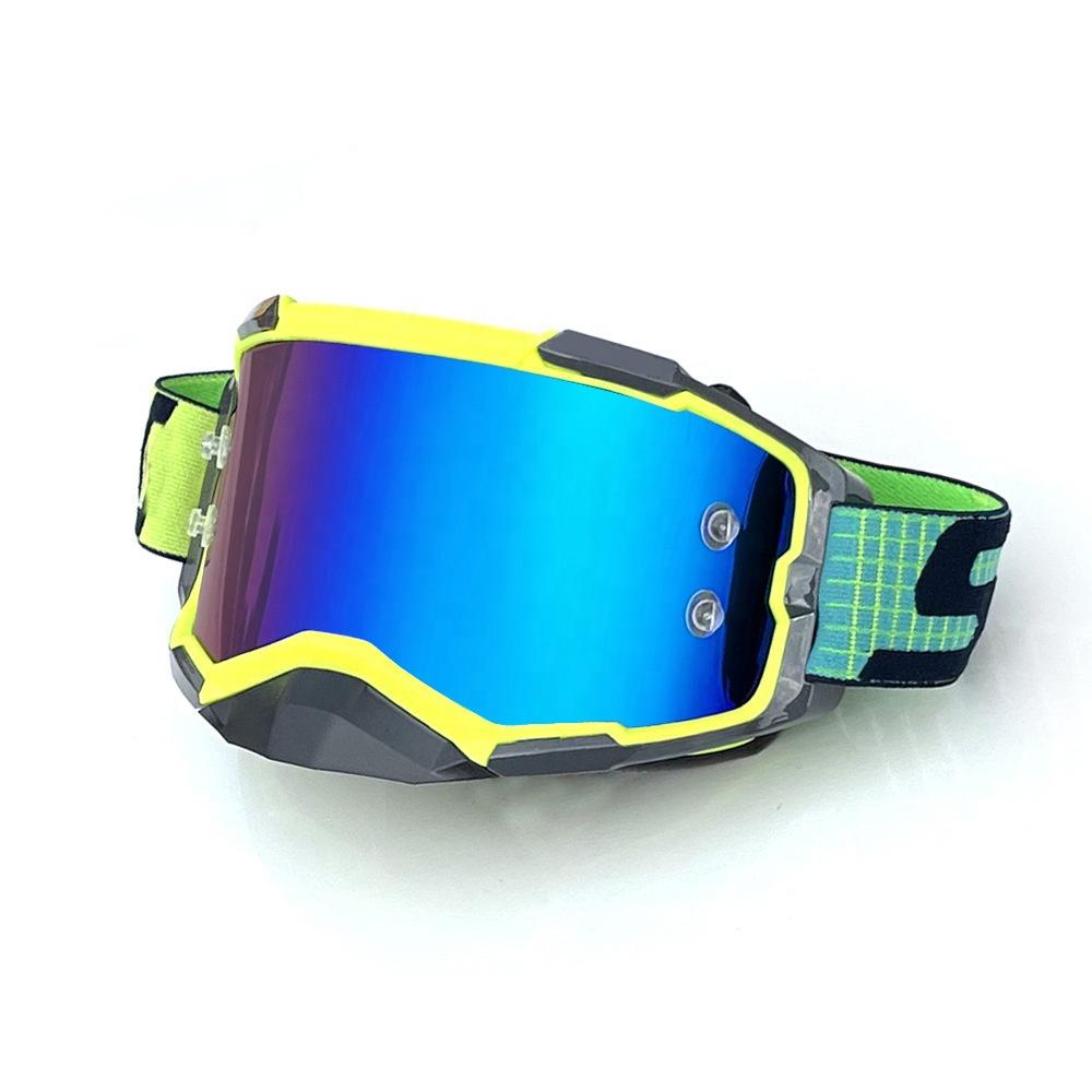 Custom Motorcycle Sunglasses Mens Windproof ATV Mask Protection Skiing Cycling Racing Goggles Off-road Motocross Sun Glasses