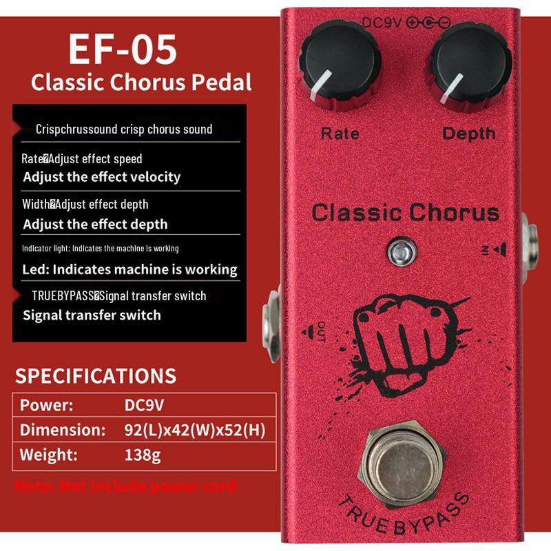 Professional Mini Portable Electric Guitar Effects Pedal
