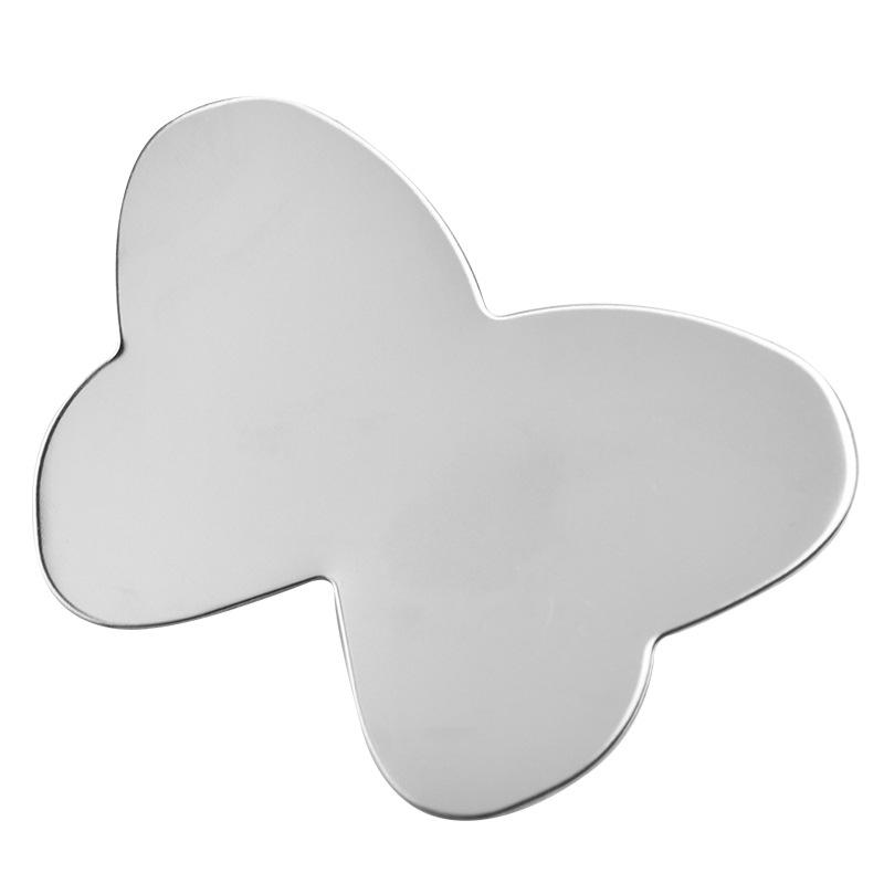 Stainless Steel Nail & Makeup Ring Palette Set