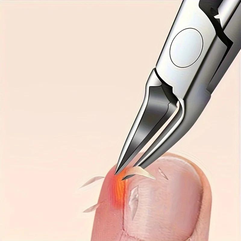 Professional Nail Clippers For Home Nail Grooves, Stainless Steel, Super Sharp And Sturdy Nail Scissors for Hands And Toes