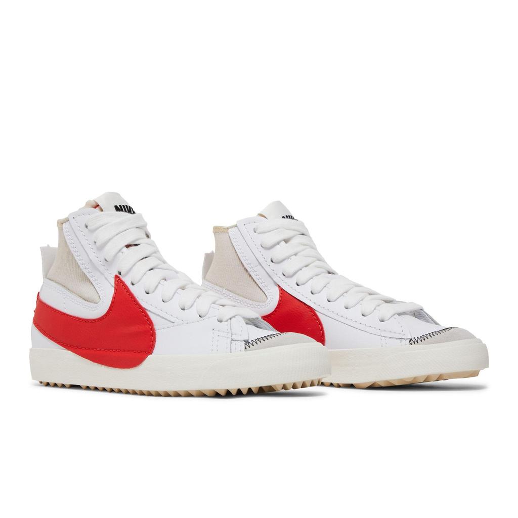 Nike Blazer Mid '77 Jumbo 'White Habanero Red' (Unisex) White / Habanero Red / Rattan / White Skateboard Shoes DD3111 102