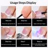 French Press On Toenail Set 120/150pcs Short Square Shiny Fake Toenails for Summer Foot Nail Art DIY Pedicure
