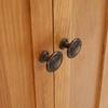 Storage Cabinet 50x22x110 cm Solid Oak