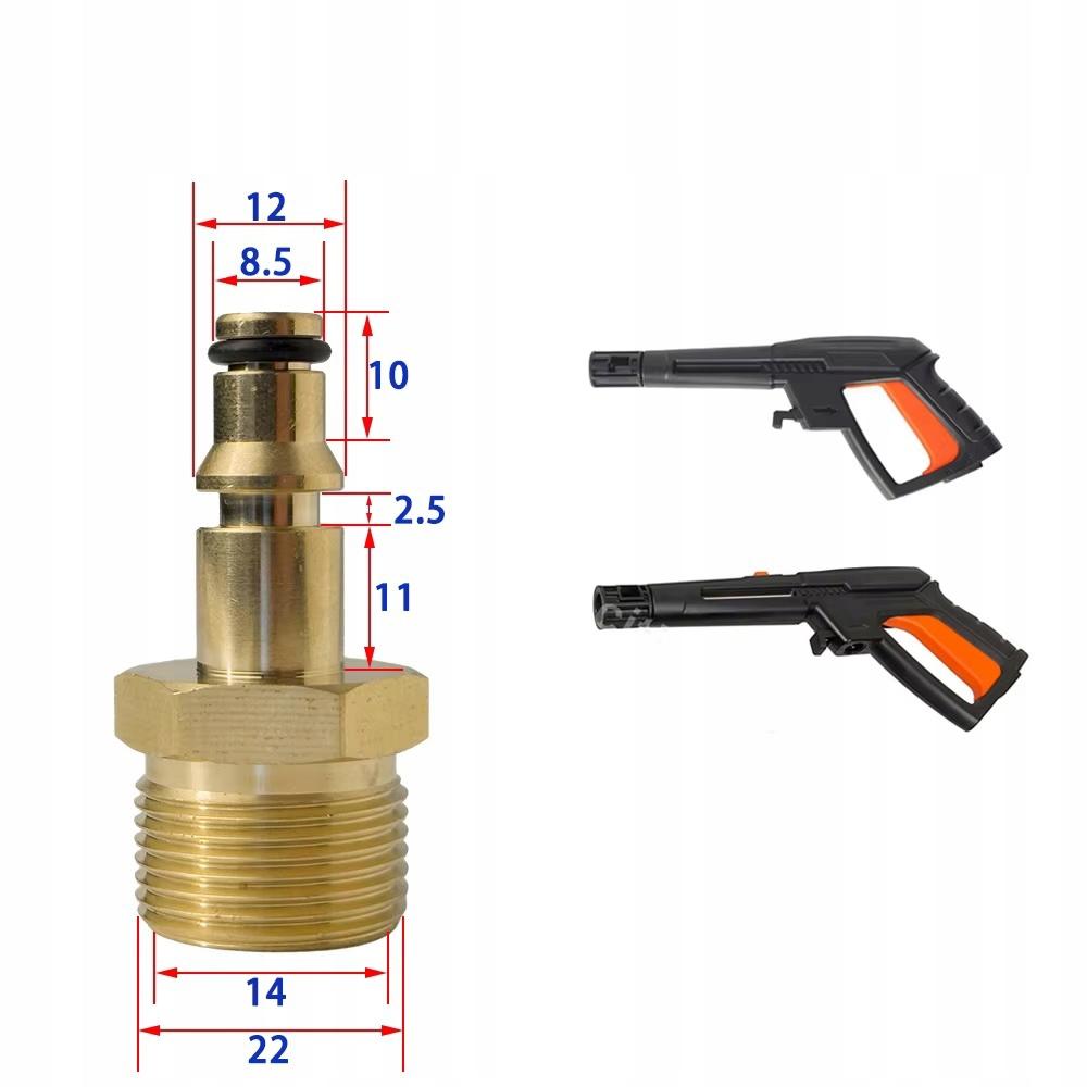 M22 Adapter / Quick Hose Connector Patriot / Daewoo / Bort / Yili