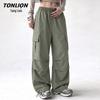 TonLion Women's 3-Proof Loose Straight Leg Cargo Pants