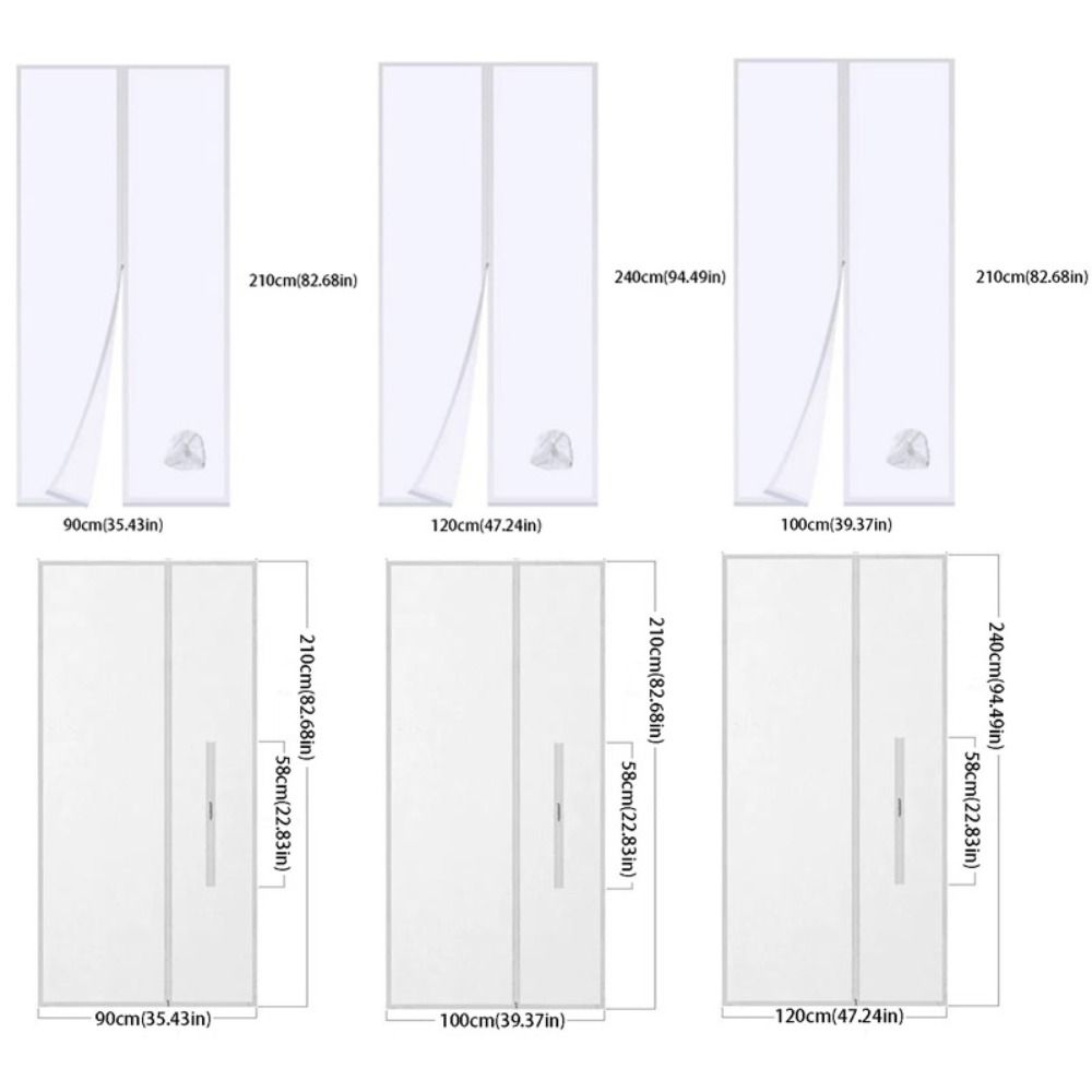 Easy To Install Mobile Air Conditioner Door Seal Portable Sliding Door Seal  Home Cooling