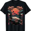 Retro  Car Racing Drifting Lover Racing Cars Design T-Shirt