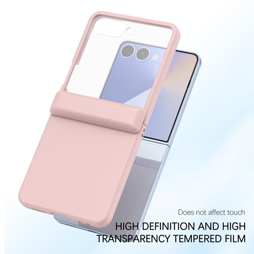 TPU Phone Case for Samsung Galaxy Z Flip 7 FE 6 5 4 3 Flip7 Flip6 Flip5 Flip5 5G Hinge Protective Cover