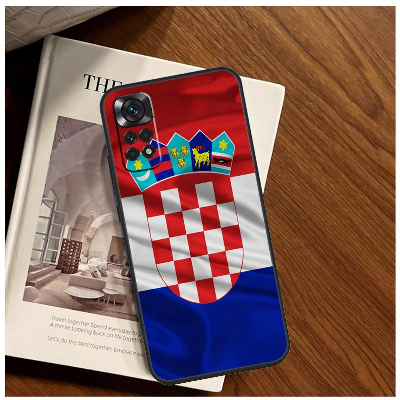 Croatia Coat Of Arms Flag Case For Xiaomi Redmi Note 14 13 9 10 11 12 15 Pro Plus Cover For Redmi 15 C 13C 12C 10C 14C