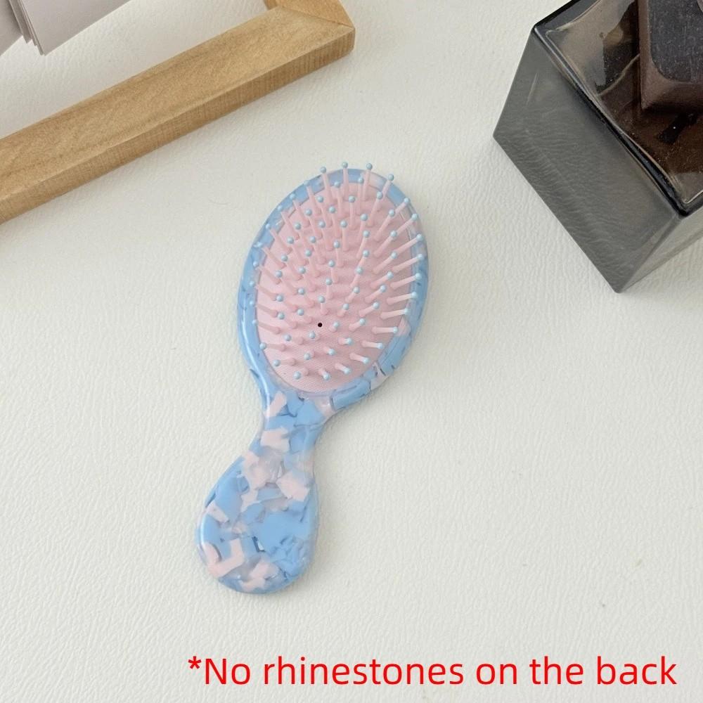 

Rhinestones Airbag Comb Scalp Massage Hair Styling Tool Acetate Air Cushion Comb Hair Salon Style 1