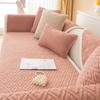 Non-slip Sofa Cover Thicken Soft Plush Sofa Towel Cushion Cover for Living Room Cushion Sofa Slipcovers Couch Covers