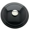 4.5L Enameled Cast Iron Pot With Lid Black Pot Solid Saucepper