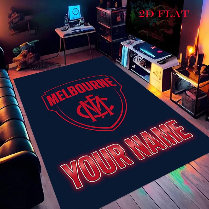 Custom Melbourne Fc Carpet Rug for Living Room Bedroom Home Sofa Decoration,Kids play Nonslip Floor Mat