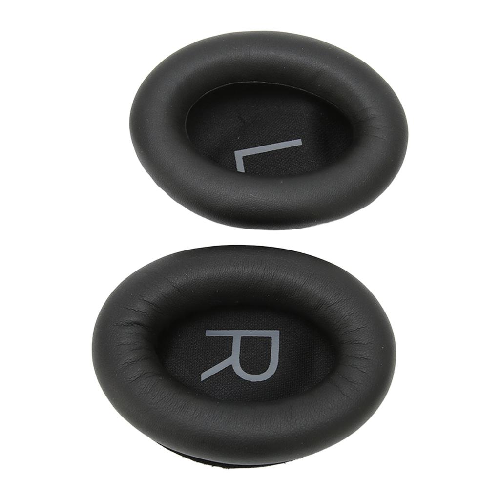 Headset Ear Cushions Soft Noise Insulation Replacement Wireless Headphone Earpads for QuietComfort45 Black