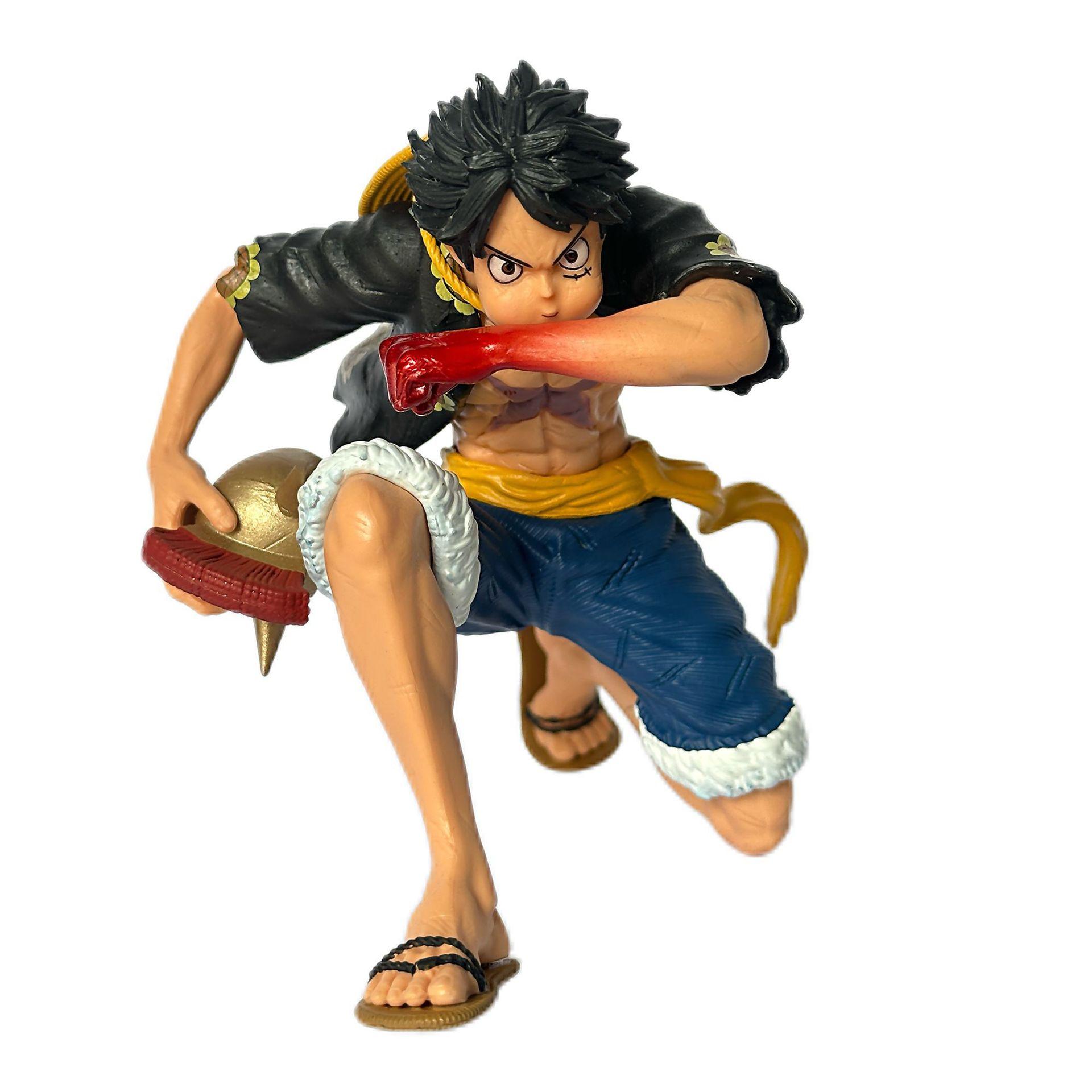 

Фигурки One Piece GK Луффи Взрывающаяся Статуя; Статуэтка-модель Орудия Четвертой Передачи Луффи, Украшение, Подарок на День Рождения