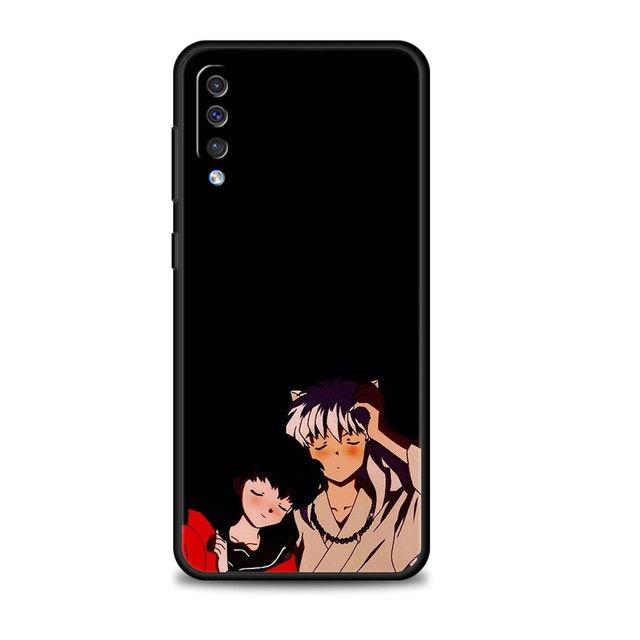 Anime drăguț Inuyasha armura moale pentru Samsung A40 A50 A70 A20s M30s A20e M31 A10 A30 A10e M12 M23 M31s M62 A10s M22 M51 Funda