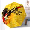 Electric Guitar umbrella, Portable 3 Fold Compact Umbrella for Men & Women,S136