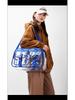Women's 2025 Transparent PVC Backpack: Large Capacity, Waterproof Fashion Schoolbag