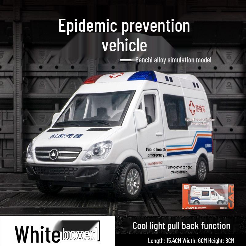 

Jiaye VB32463-1 Машинка-игрушка скорой помощи Mercedes-Benz со звуком и светом