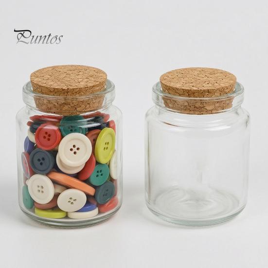 Vaso a Bocca Larga Tappo Conico Legno Morbido Tappo per Vino, Tappo Ermetico per Bottiglie di Birra, Coperchio in Legno Naturale per Bottiglie Vaso Mason, Articoli per la Cucina Grandi