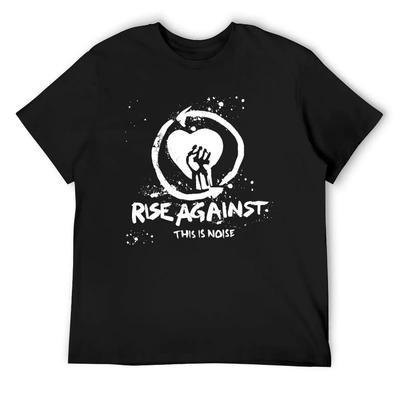 Meilleure vente par logo Rise Against groupe musique punk rock t-shirt essentiel T-Shirt T-shirts homme hauts d'été t-shirts vintage pour hommes