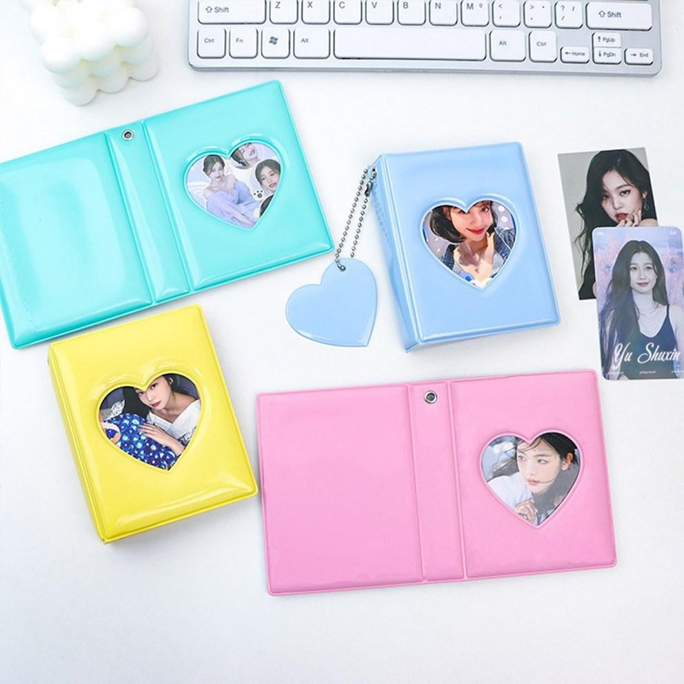 Heart Mini Photo Album Photo Card Photo Album Polaroid Collectible Book