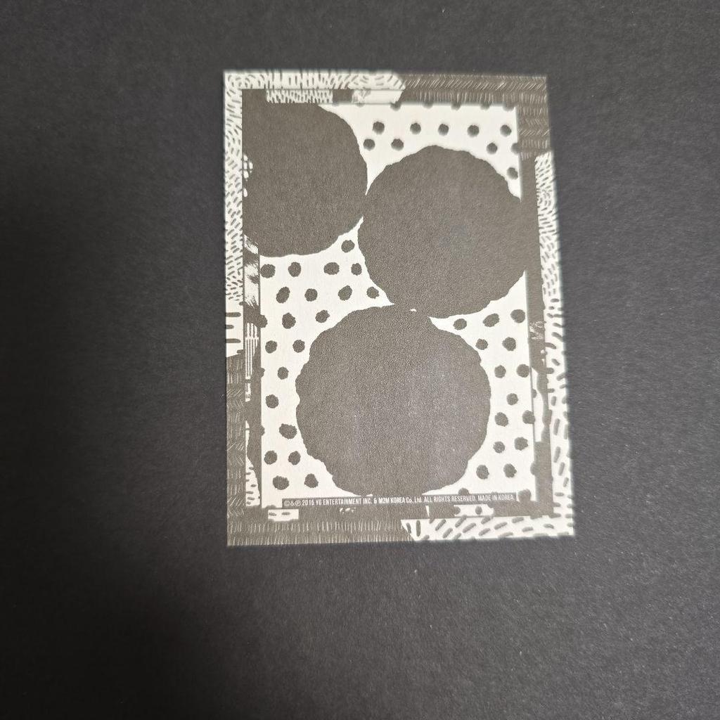 [USED] BIGBANG 2015 WELCOMING V.I Seungri Mini Photo Card