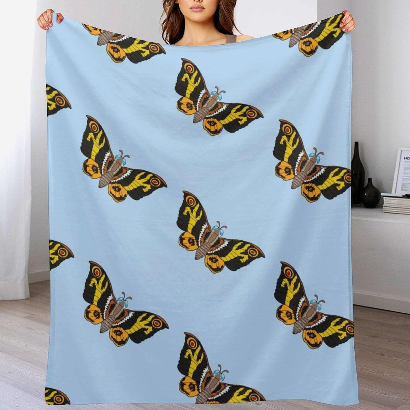 

1961 Mothra Throw Blanket Mens Soft Warm Throw Blanket for Couch 102x76cm(40x30in)