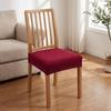 Waterproof Elastic Seat Protectors Solid Color Chair Cushion Cover  Home Decor