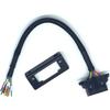 JUTA OBD2 J1962 Female To Open Pigtail Cable Bracket 16PIN OBDII Port Replacement Cable - [1Ft/30Cm]