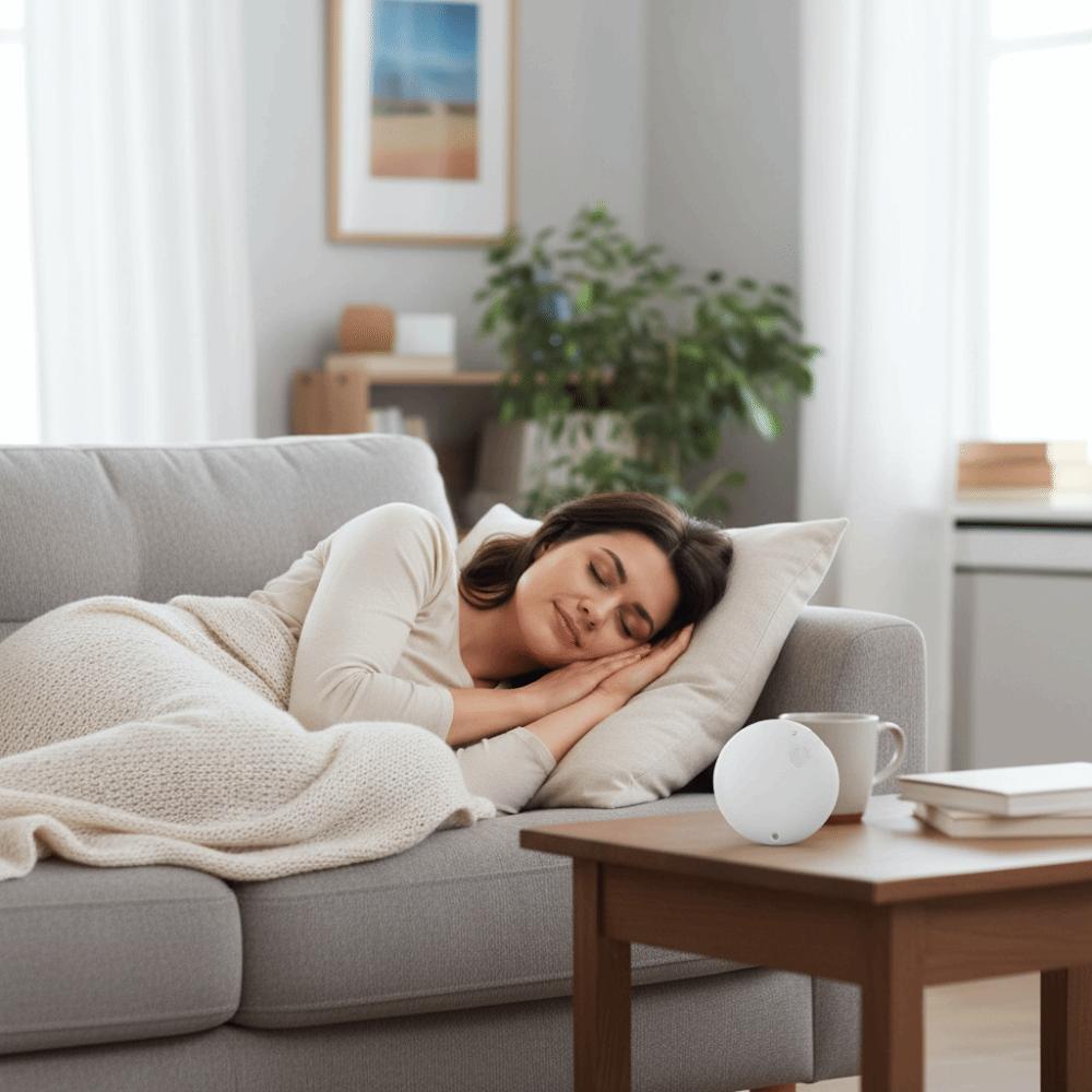 För bättre sömn Ljudmaskin Ultratunn Brusmaskin Bättre Sömn