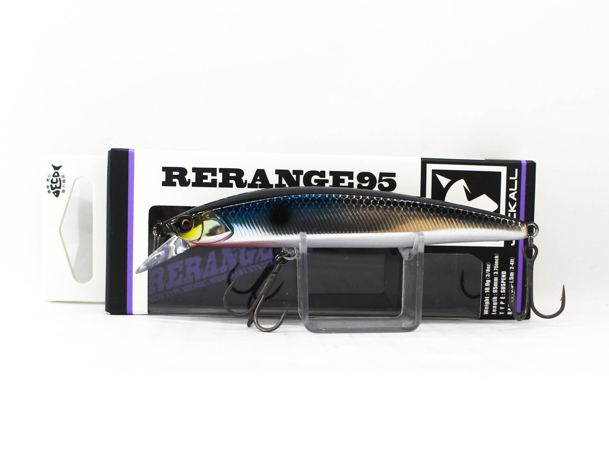 

Jackall Rerange 95SP Suspend Lure HL Bora Silver & Black (8902)