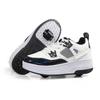 Adult Runaway Shoes Boy Student Female Adult with Wheels Sneakers Invisible Pulley Shoes Double Wheels Four Wheels Removable