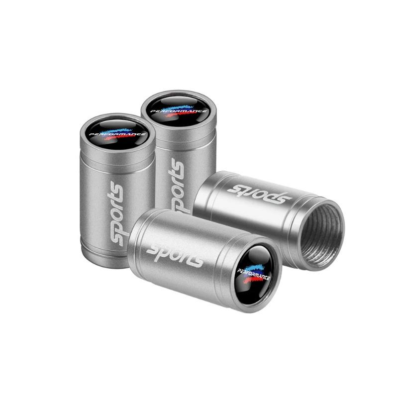 Auto Emblem Wheel Tire Valve Cover Dust Cover For BMW E46 E90 E60 F10 F30 E39 E36 F20 E87 G30 E92 E91 X5 M E90 Car Accessories