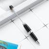 6x 1.0mm Writing Pen Beadable Ballpoint Pen Creative DIY Beaded Pen for Student