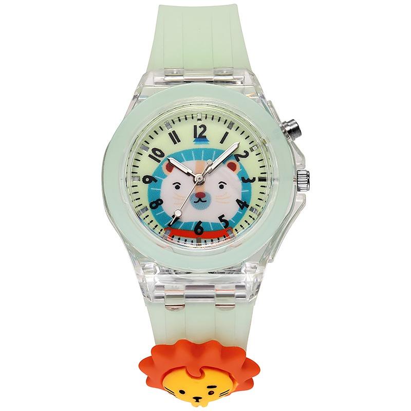 Neue Cartoon Grundschulkinder Großhandel Uhr Leuchtende Silikon Elektronische Uhr Puppe Grenzüberschreitend Heißverkaufte Charaktere)