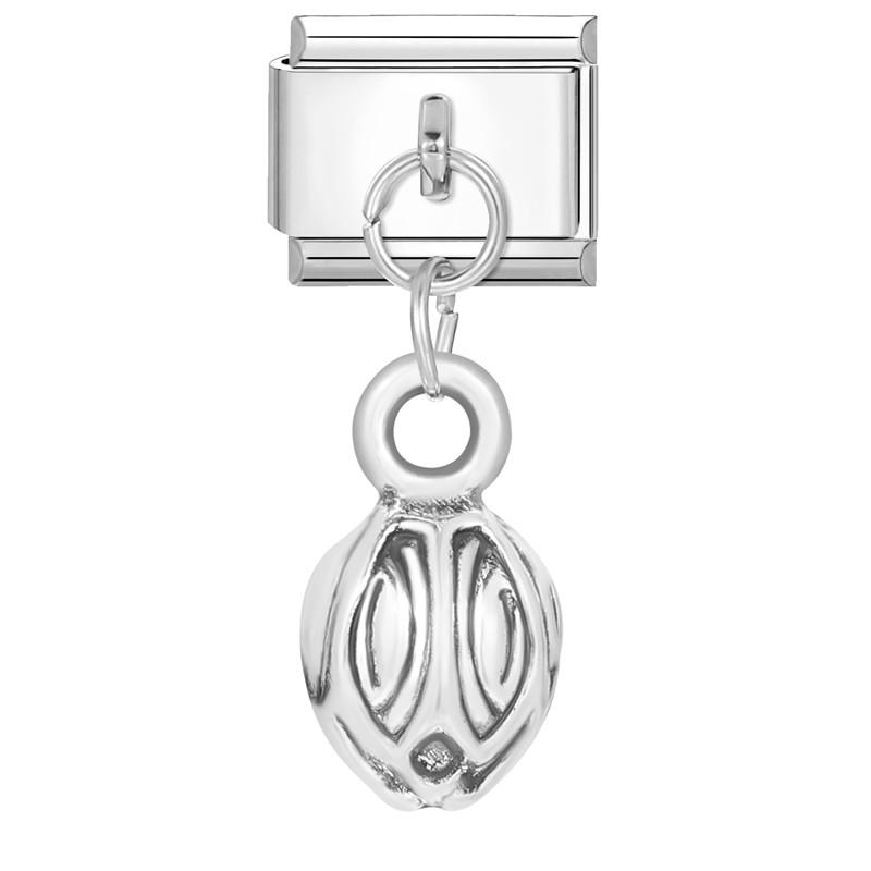 Boho Elephant Devil Eyes Moon Bow Knot Butterfly Italian Charm Link Stainless Steel Fit 9mm Italian Chain Bracelet DIY Gift