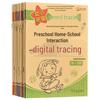Set of 15 Books: Pencil Tracing for Preschool to Kindergarten, Pinyin, Stroke Order, Chinese Characters, and Numbers.