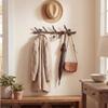 Heavy Duty Cast Iron Hook Cast Iron Coat Hanger Rustic Branch Hook  Home Decor