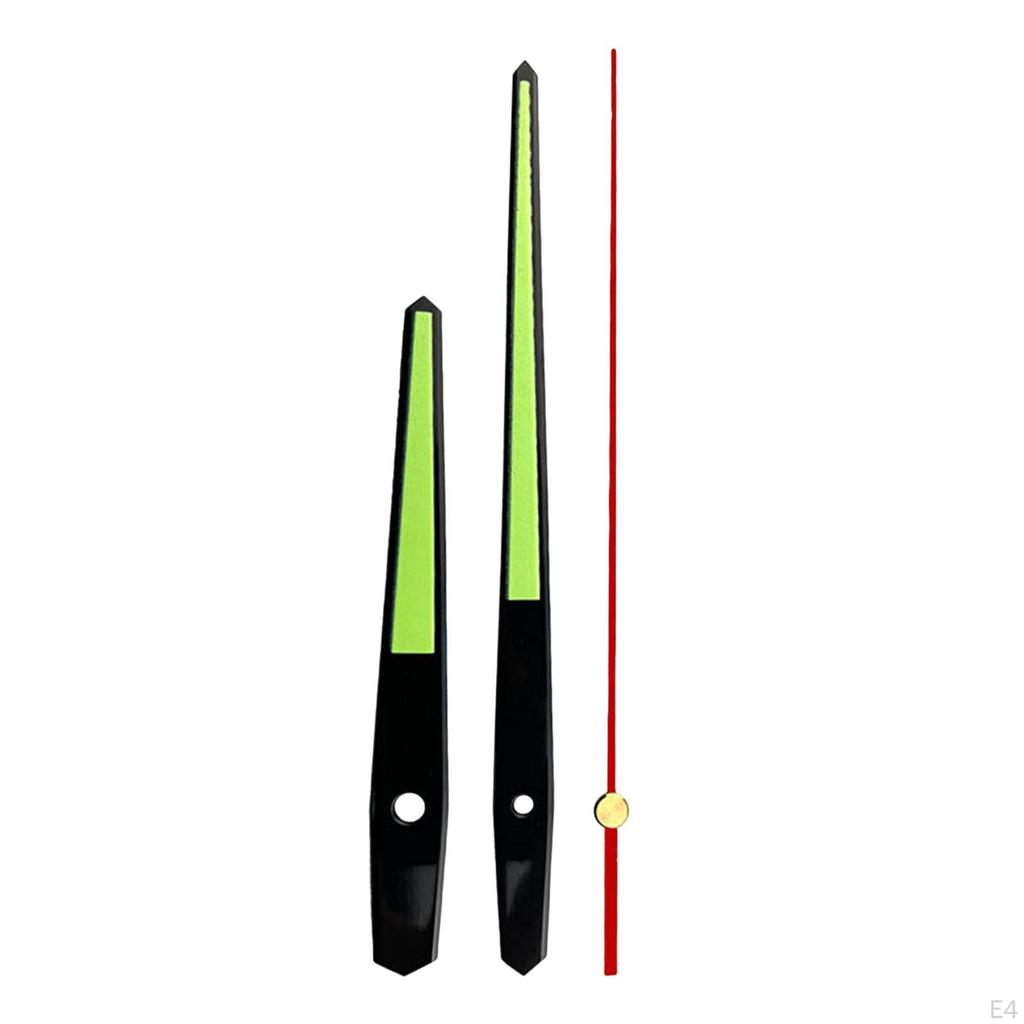 DIY Wall Clock Clockwork Hands Set Quiet 8mm Thread for Craft Clocks Repair Painting