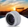25mm F1.8   CCTV C Mount Wide Angle Lens for   Mirrorless Camera (black)