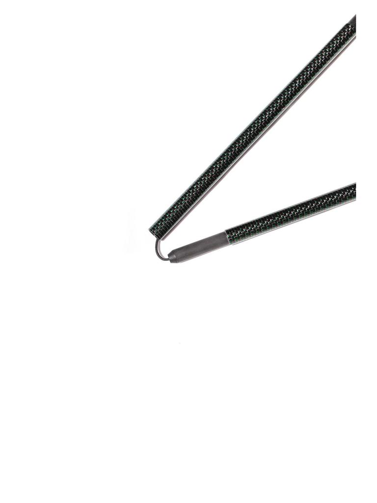 Silver Carbon Fiber Ultra-light Foldable Trekking Poles for Hiking, Camping, and Mountaineering