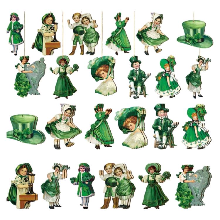 

Patrick s Day Decorations Ornaments for Tree Shamrocks Wooden Hanging Accessory For Cultural Holiday Activities 1