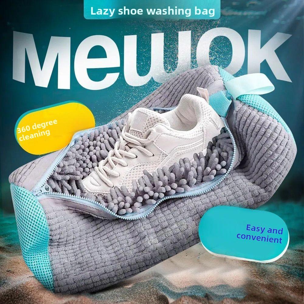 3-1 Pcs Washing Machine Special Shoe Wash Bag, Anti-Deformation Lazy Shoe Care Laundry Bag for Household