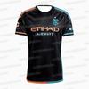NYCFC 2026 Všechny národy Pánské fotbalové tričko MLS Fotbalový dres Verze pro fanoušky Modrý geometrický vzor Letní tričko Rodinné sladění