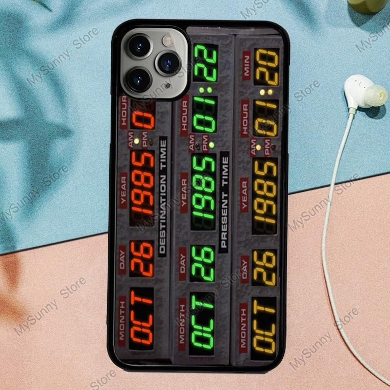 Back to the Future Flux Capacitor Phone Case For iPhone 13 11 12 Pro Max mini XS Max XR X SE 2020 6S 7 8 Plus Back Cover